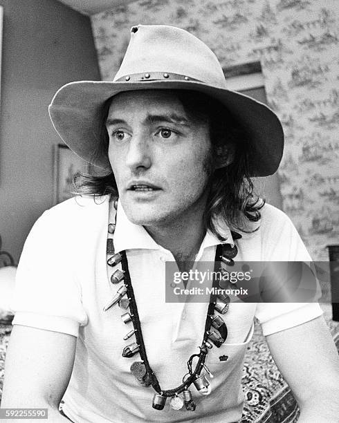 Film Director Dennis Hopper seen here in London following the 1969 Cannes Film Festival to promote his film Easy Rider. 19th June 1969