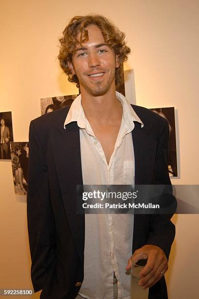 Wes Ramsey attends Massimo Ferragamo and Patrick McMullan invite you to the opening of Exclusive Diary: Caught Off-Guard by Ron Galella at Salvatore...