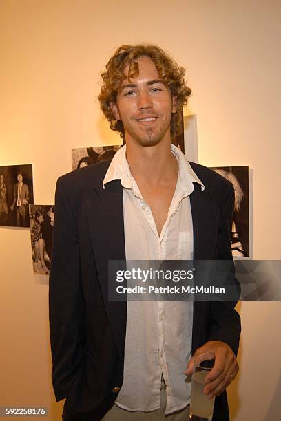 Wes Ramsey attends Massimo Ferragamo and Patrick McMullan invite you to the opening of Exclusive Diary: Caught Off-Guard by Ron Galella at Salvatore...