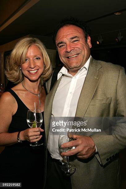 Amy Putman and Gil Schwartz attend SKIP of New York 2005 Friendraiser at Christie's Auction House on September 12, 2005 in New York City.