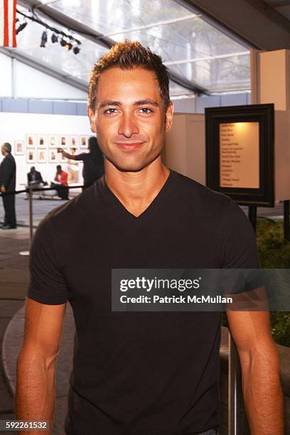 Louis Coraggio attends Olympus Fashion Week Accessory Breakfast Celebrates Love and Pride Jewelry Launch at The Tents at Bryant Park on September 12,...