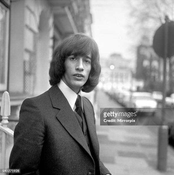 Robin Gibb of the Bee Gees pop group in London. April 1969. News Photo ...