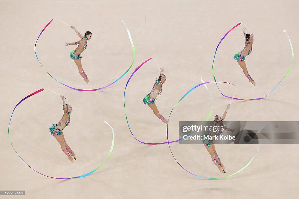 Gymnastics - Rhythmic - Olympics: Day 15