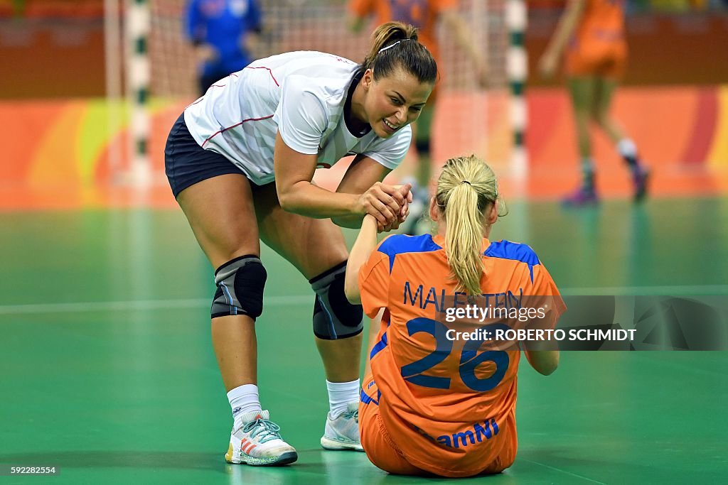 HANDBALL-OLY-2016-RIO-NED-NOR