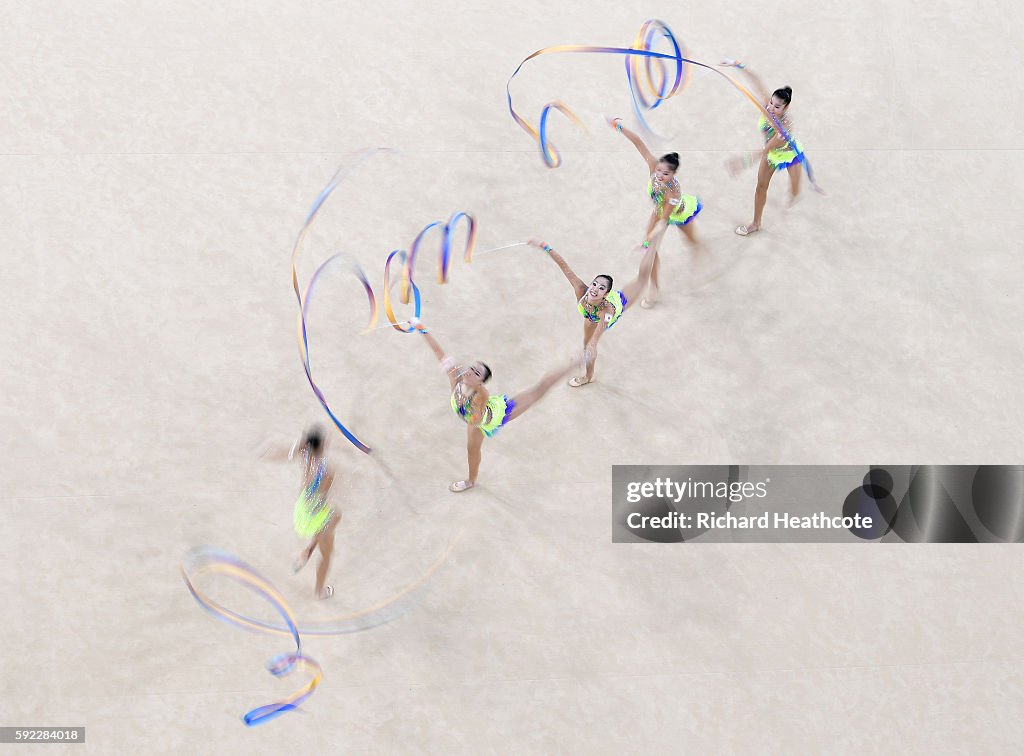 Gymnastics - Rhythmic - Olympics: Day 15