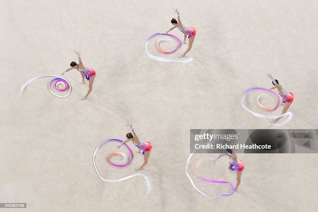 Gymnastics - Rhythmic - Olympics: Day 15