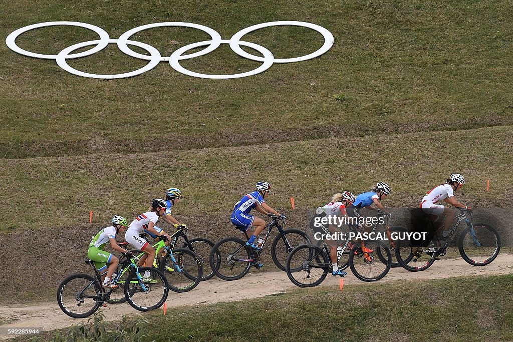 CYCLING-MOUNTAIN BIKE-OLY-2016-RIO-WOMEN
