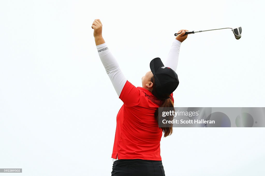 Golf - Olympics: Day 15