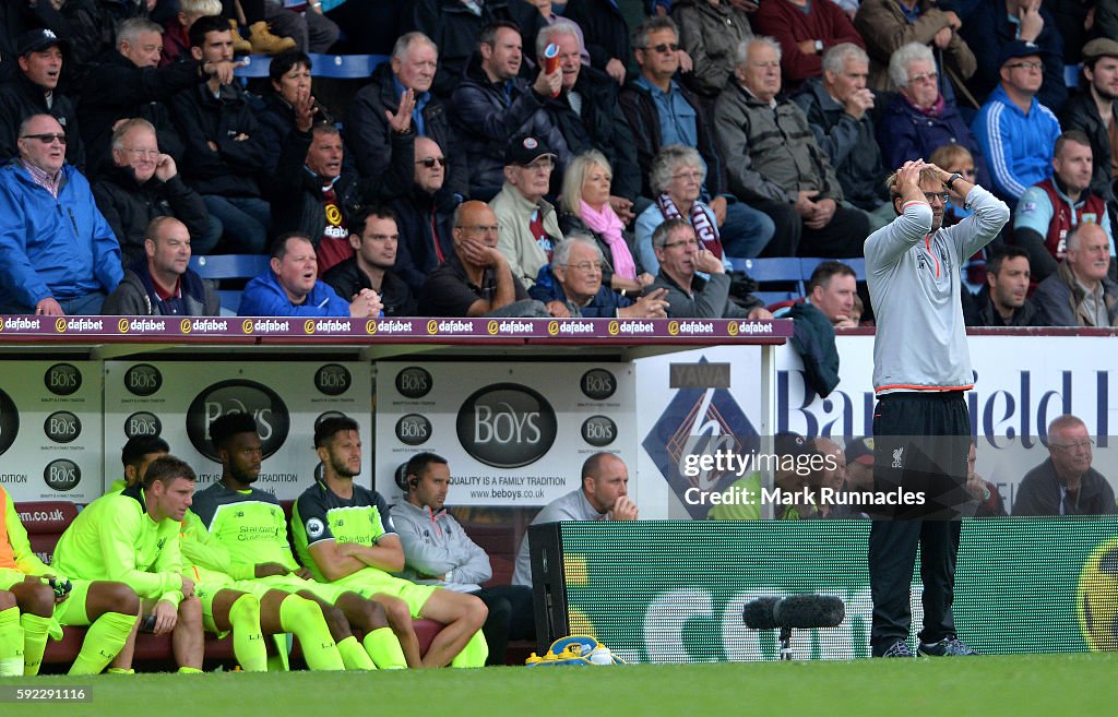 Burnley v Liverpool - Premier League