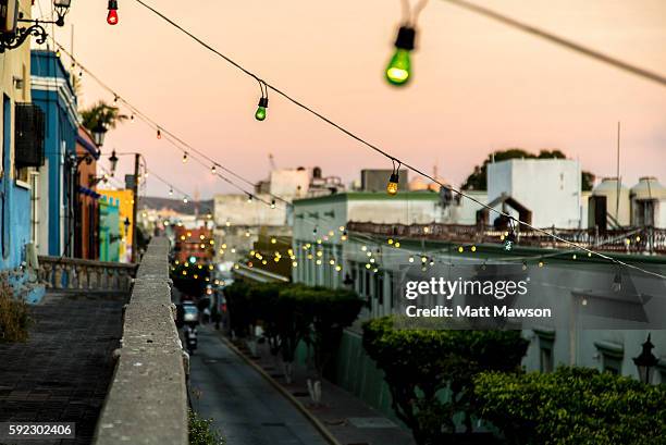 the streets of mazatlan sinaloa mexico - mazatlan mexico stock pictures, royalty-free photos & images