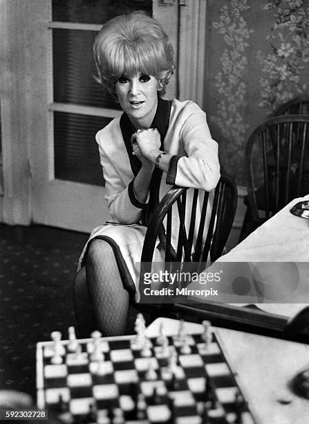 Dusty Springfield gets to the top of the pops with her latest record 'You Don't Have To Say You Love Me...'
