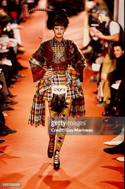 Vivienne Westwood Fall 1993 RTW runway show.
