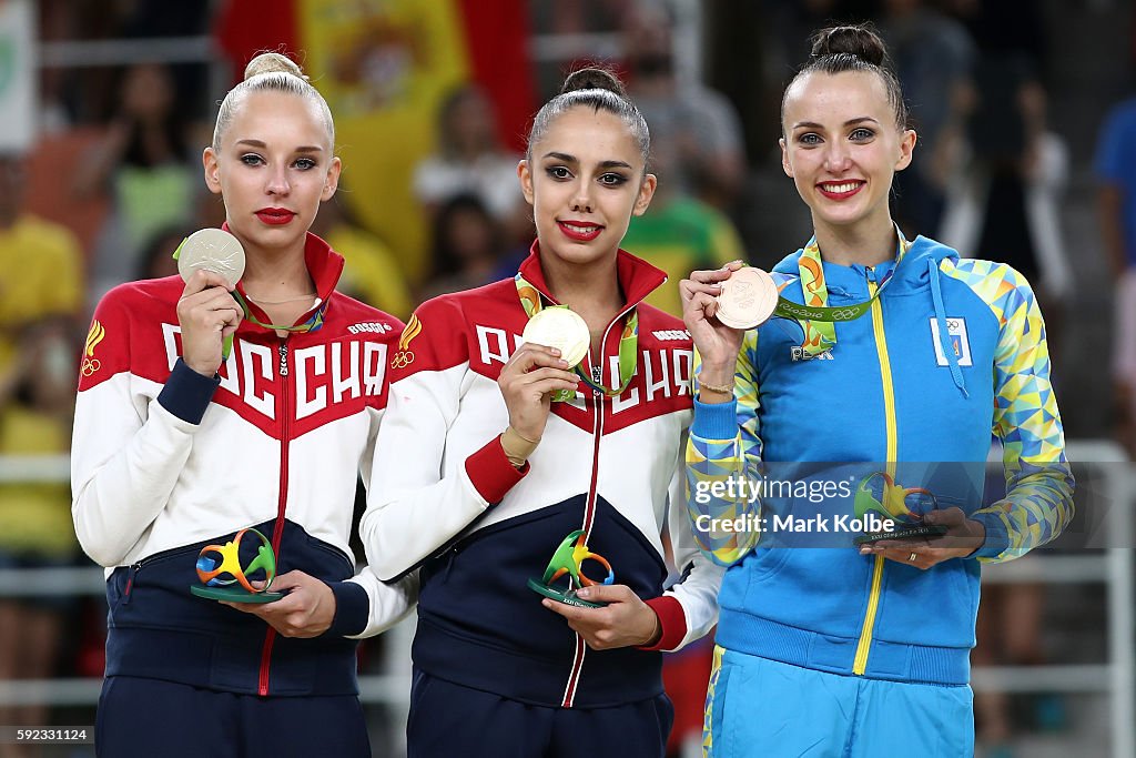 Gymnastics - Rhythmic - Olympics: Day 15