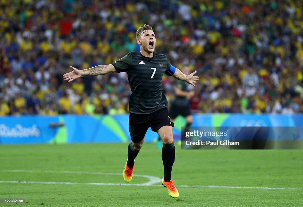 Brazil v Germany - Final: Men's Football - Olympics: Day 15