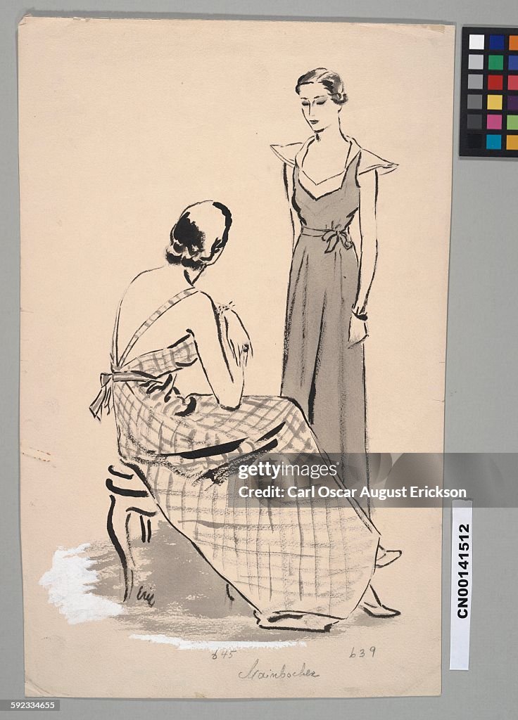 Eric Illustration - Vogue 1946