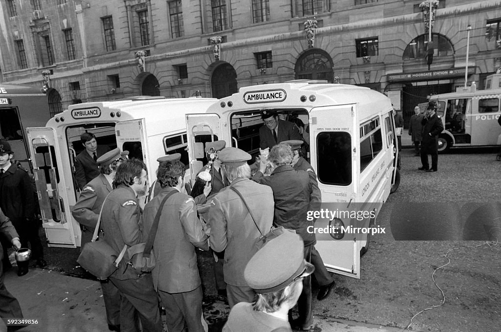 The Moorgate tube crash occurred on Friday 28 February 1975 at 08:46 on the Northern Line (Highbury Branch).