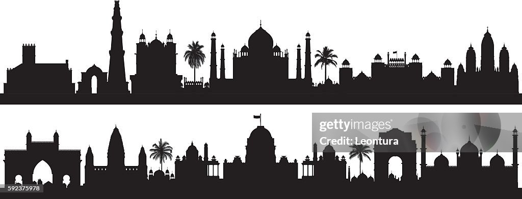 India (Los edificios son detallados, completos y movibles)
