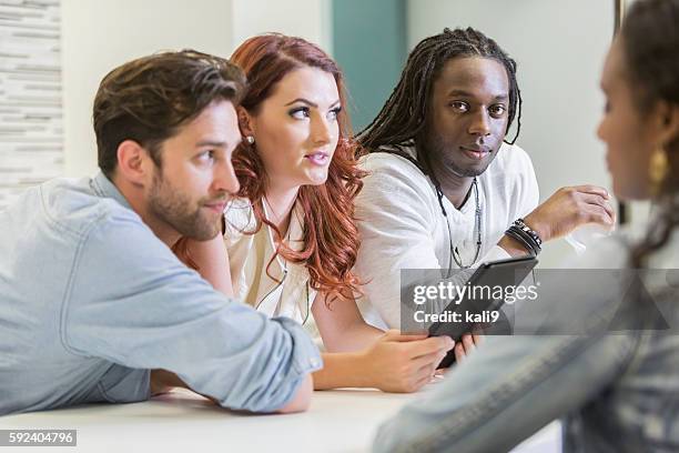 Different Races Meeting Group Of Diverse Multiracial Business People Meeting High-Res Stock ...