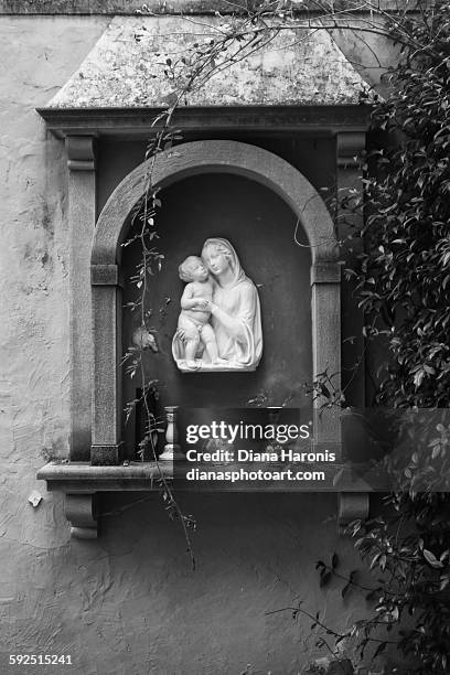 black and white - diana christ the redeemer - fotografias e filmes do acervo