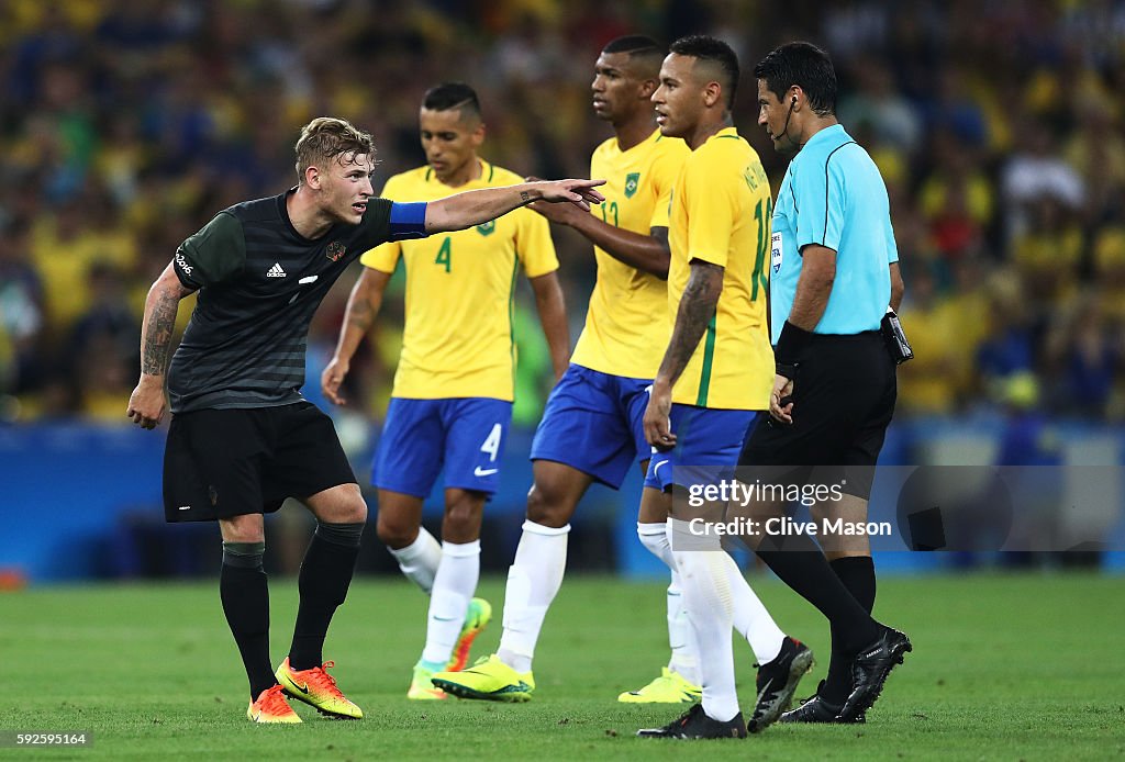 Brazil v Germany - Final: Men's Football - Olympics: Day 15