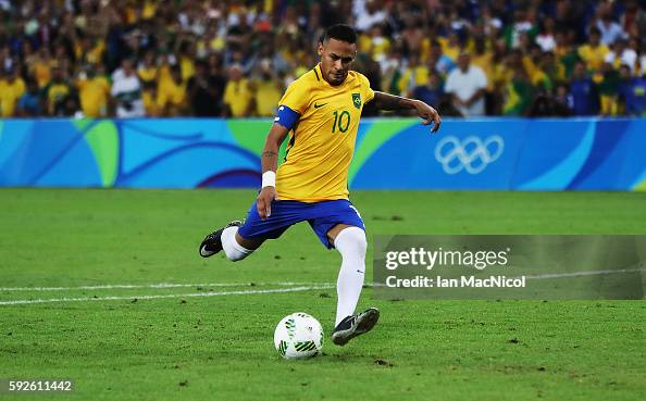 Brazil v Germany - Final: Men's Football - Olympics: Day 15 Brazil v Germany - Final: Men's Football - Olympics: Day 15