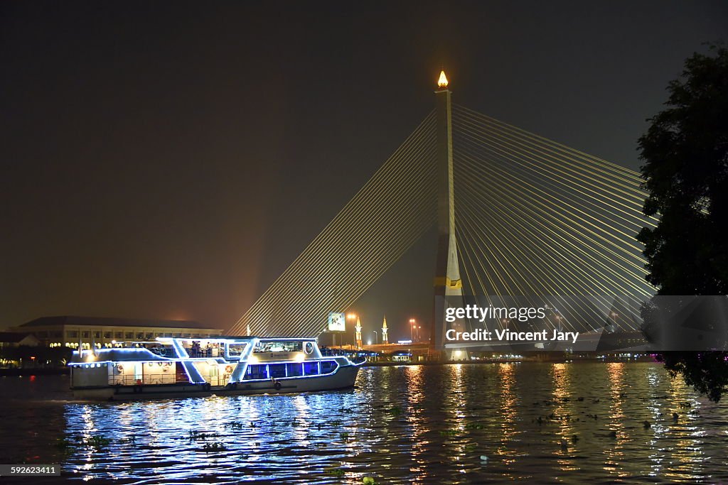 Chao Phraya Rama III bridge at Bangkok