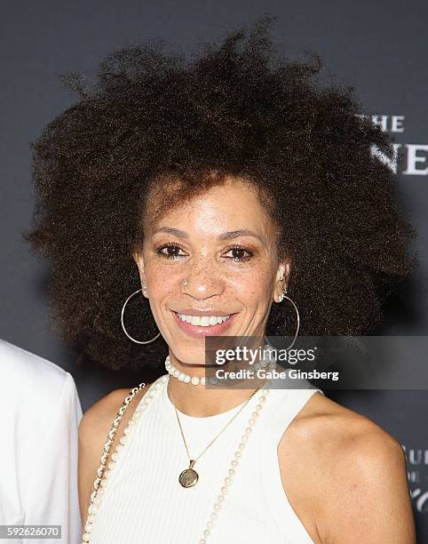 Drummer Cindy Blackman attends the Padres Contra El Cancer's 16th annual "El Sueno de Esperanza" celebration at The Venetian Las Vegas on August 20,...