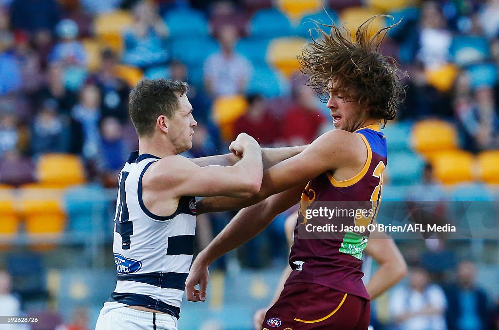 AFL Rd 22 - Brisbane v Geelong