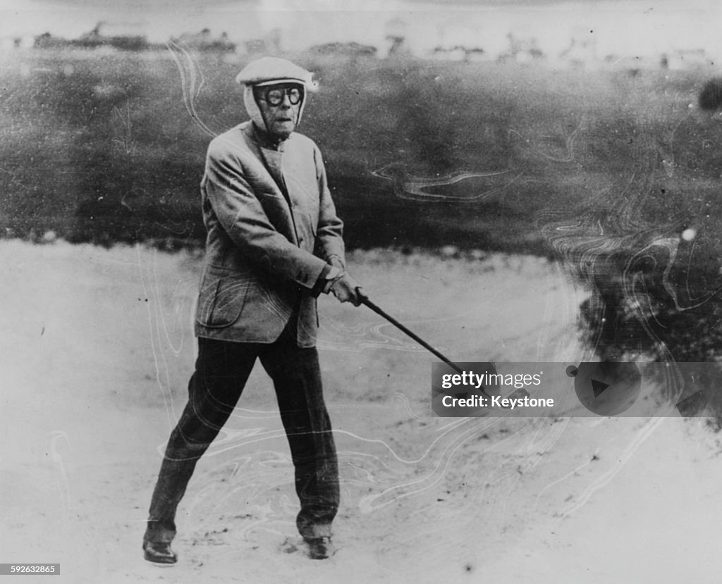 John D Roc American multi-millionaire philanthropist John D Rockefeller wearing ...