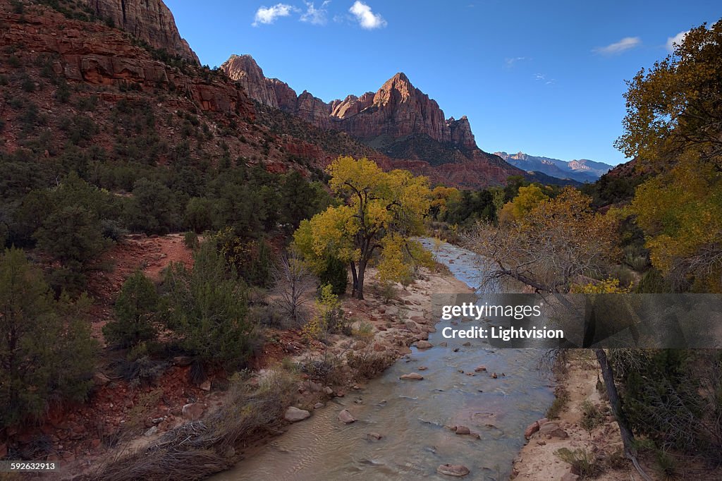 Watchman Mountain in Zion Nation