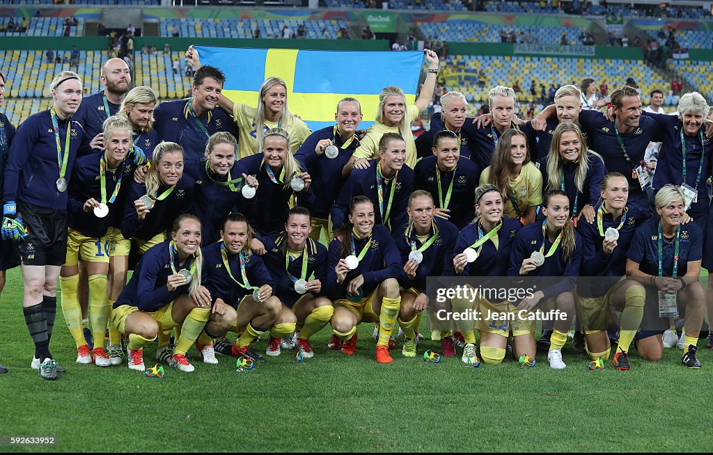 Sweden v Germany: Women's Football - Olympics: Day 14