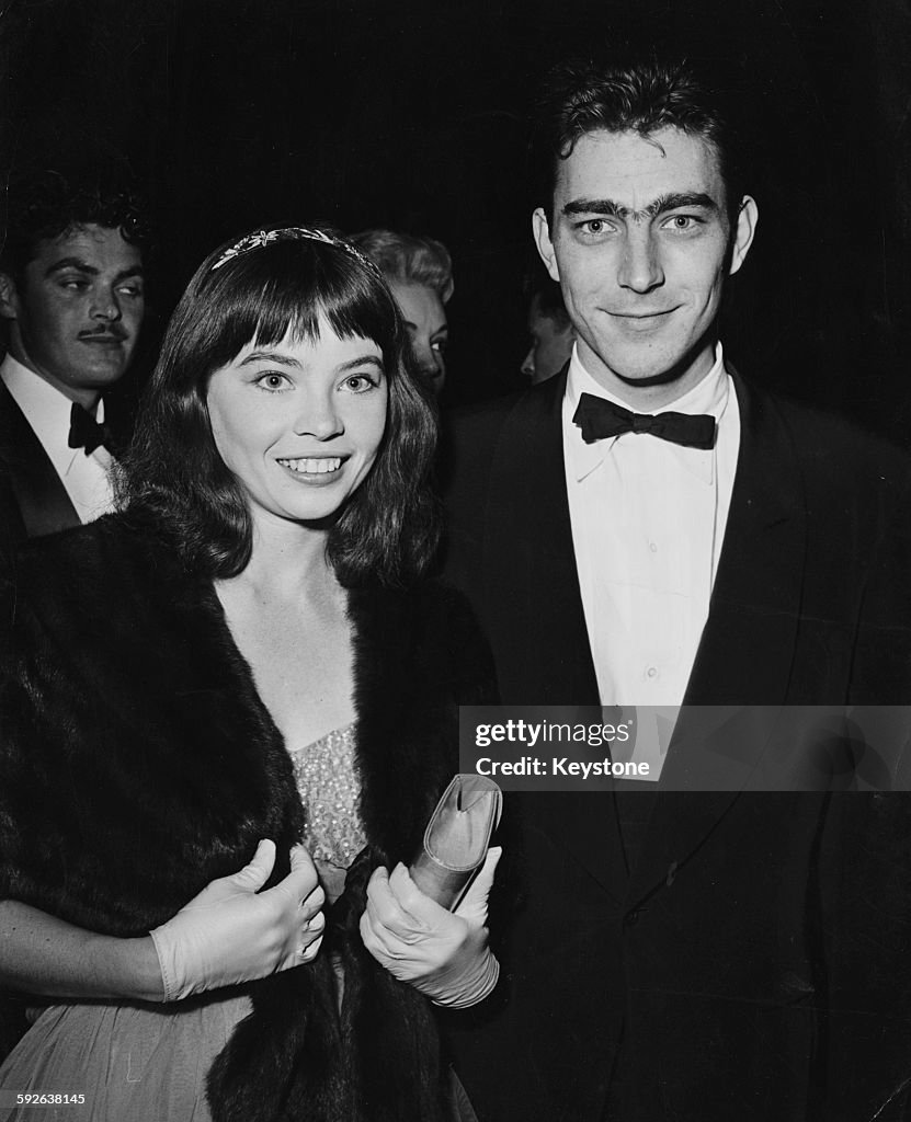 Leslie Caron And George Hormel Jr