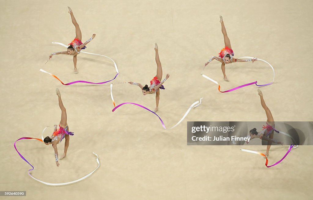 Gymnastics - Rhythmic - Olympics: Day 16