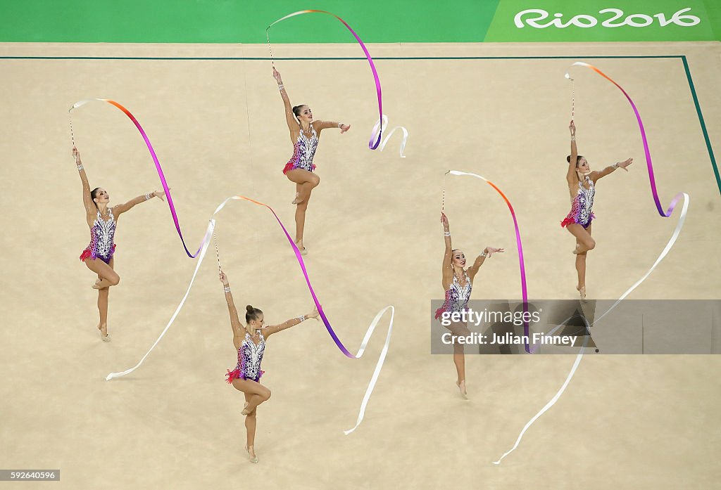 Gymnastics - Rhythmic - Olympics: Day 16