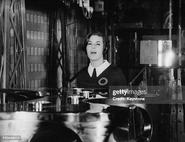 Brazilian singer Elis Regina in Paris, France, where she is due to perform at the Olympia Music Hall, 31st October 1968.