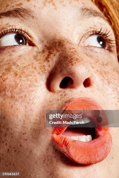 squashed face - facial expression stock pictures, royalty-free photos & images