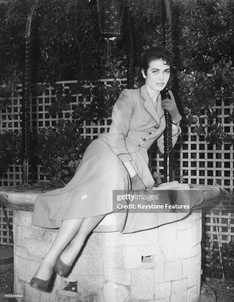 Giulia Riboni Portrait of actress Giulia Rubini, star of the film 'Four Steps in ...