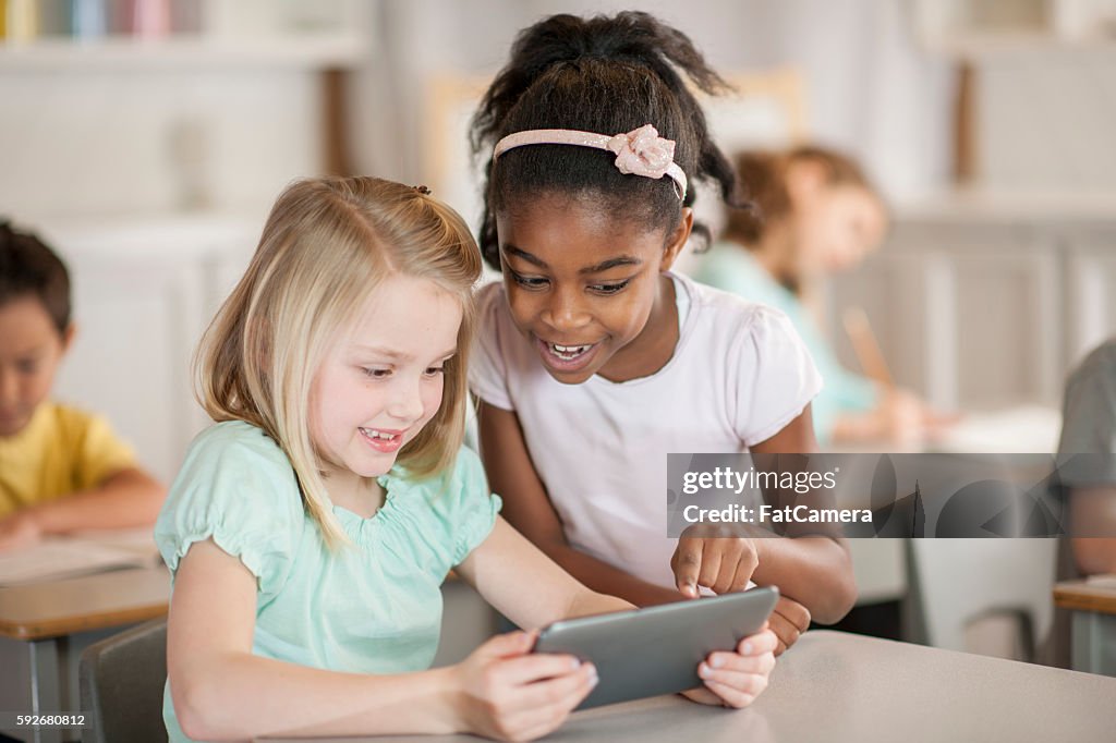 Watching An Educational Video High-Res Stock Photo - Getty Images