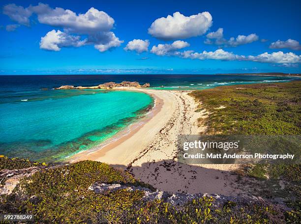 middle caicos beach view turks and caicos - cay stock pictures, royalty-free photos & images