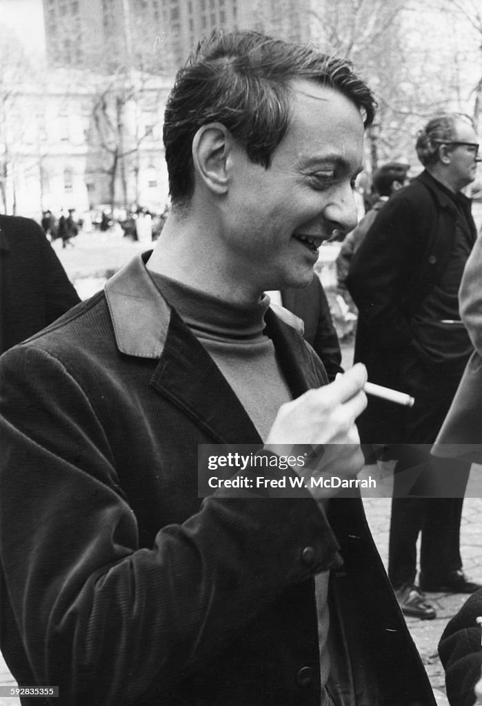 Roy Lichtenstein At Artist's March