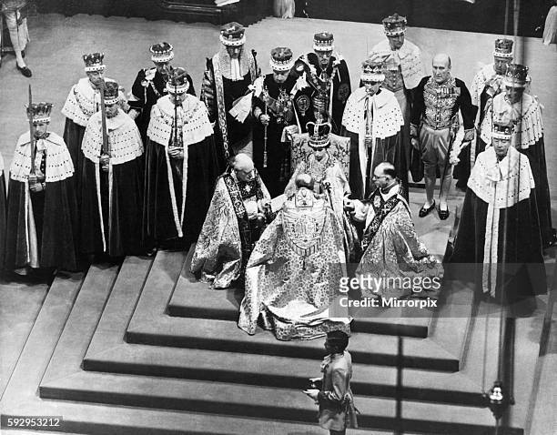 The Coronation of Queen Elizabeth II was the ceremony in which the newly ascended monarch, Elizabeth II, was crowned Queen of the United Kingdom,...