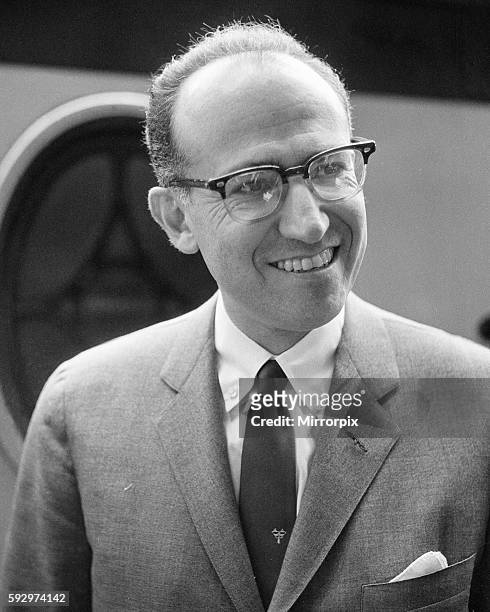 Jonas Salk American medical researcher and virologist, best known for his discovery and development of the first successful polio vaccine. Seen here...
