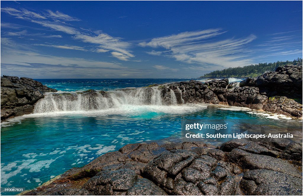 The crystal pool