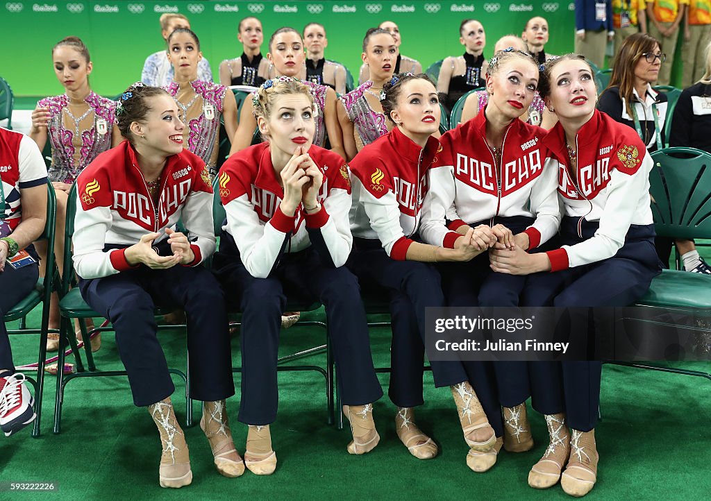 Gymnastics - Rhythmic - Olympics: Day 16