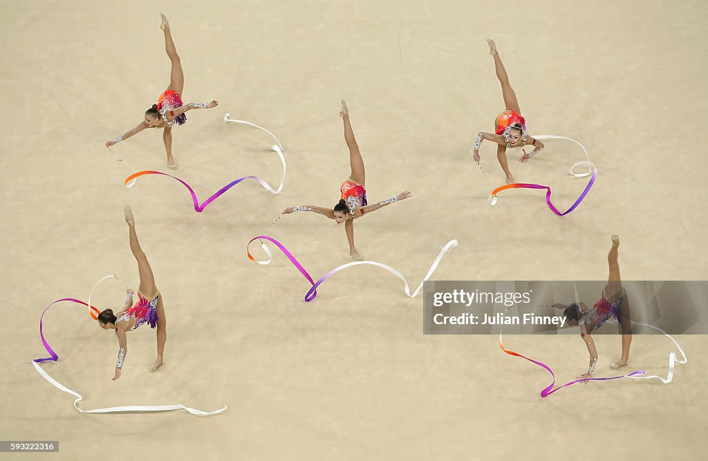 Gymnastics - Rhythmic - Olympics: Day 16