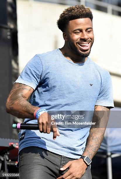 Sage the Gemini performs during Supercity Summer Fest at Oakland Alameda Coliseum on August 19, 2016 in Oakland, California.