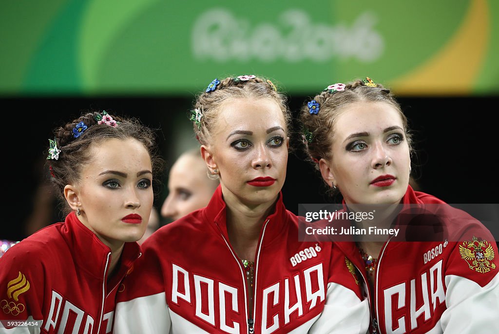 Gymnastics - Rhythmic - Olympics: Day 16