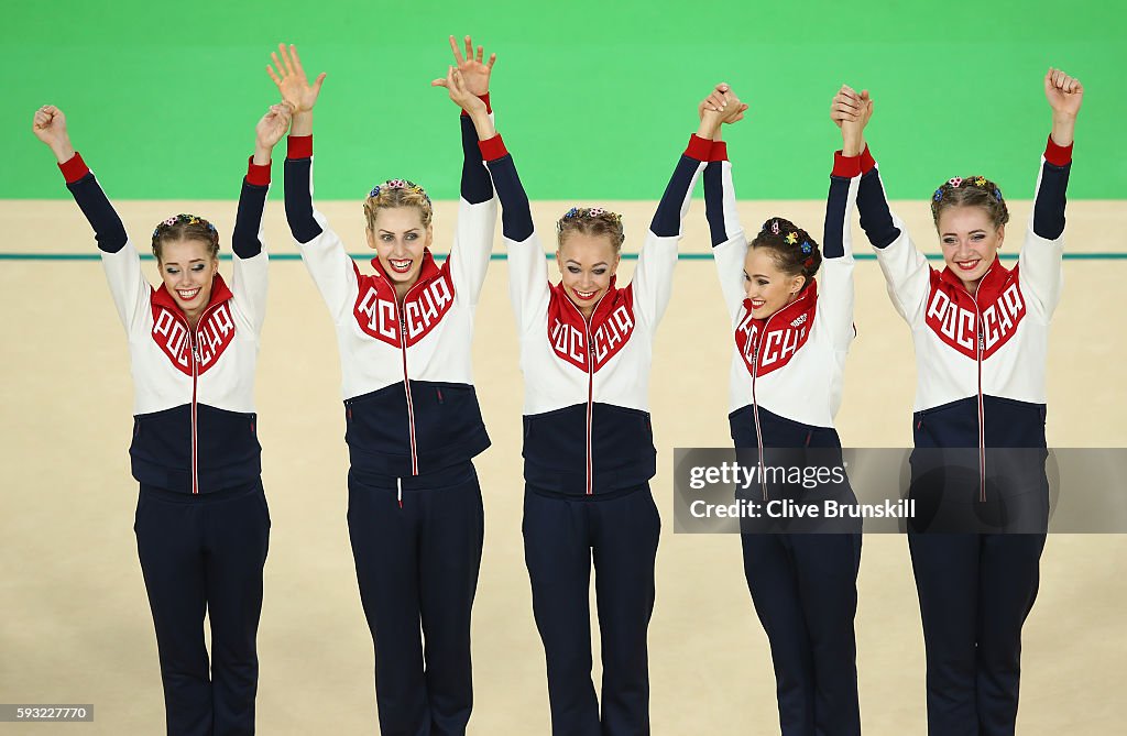 Gymnastics - Rhythmic - Olympics: Day 16