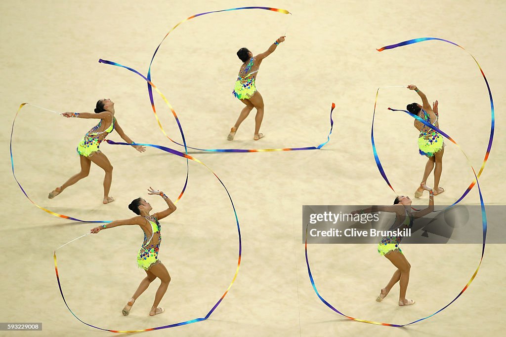 Gymnastics - Rhythmic - Olympics: Day 16