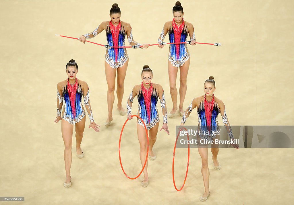 Gymnastics - Rhythmic - Olympics: Day 16